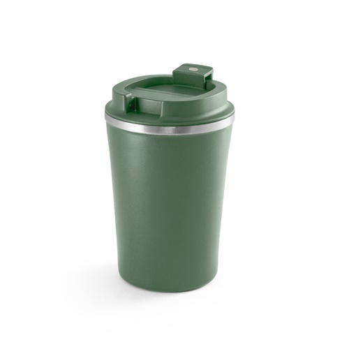 PHELPS. Copo de viagem em aço inoxidável e PP 470 mL