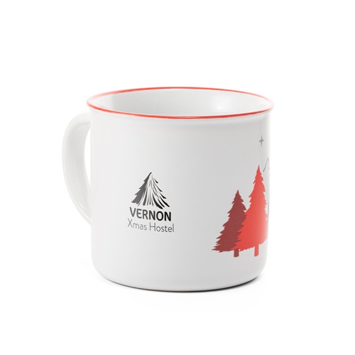 VERNON X. Caneca em cerâmica