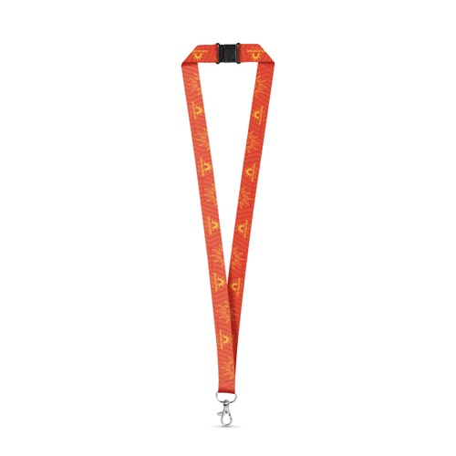 BRISTOL. SET Lanyard SUBLIMATION Long II (20 mm) com mosquetão de gatilho 20 mm e fecho de segurança