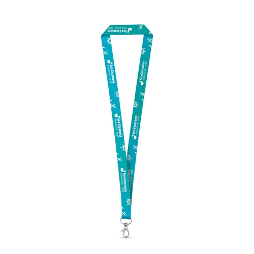 BRIGHTON. SET Lanyard SUBLIMATION Long II (20 mm) com mosquetão de gatilho 20 mm