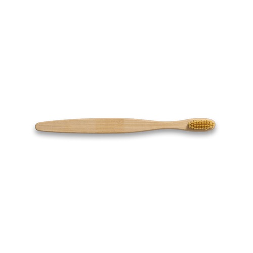 DELANY. Escova de dentes com corpo em bambu e dentes em nylon