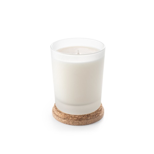 DUVAL. Vela aromática em copo de vidro com tampa em cortiça 180 g
