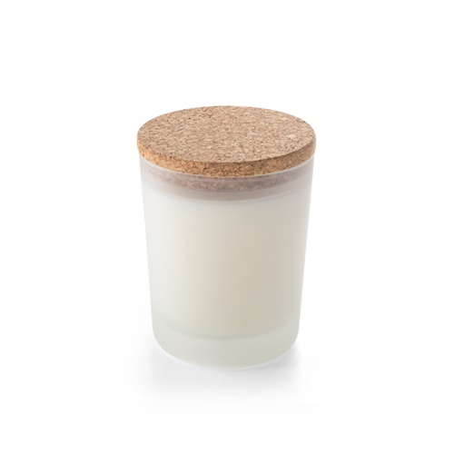 DUVAL. Vela aromática em copo de vidro com tampa em cortiça 180 g