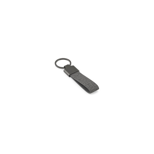 RAVEN. Porta-chaves em metal e pet reciclado (30% reciclado) com formato retangular