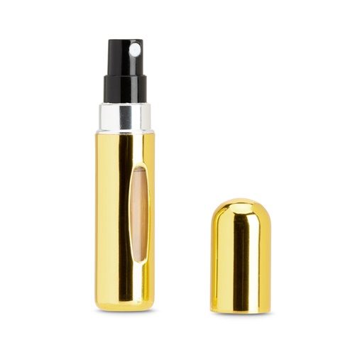 LINDEN. Atomizador de perfume recarregável em alumínio, concebido para um reabastecimento fácil