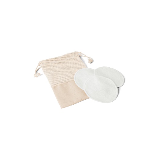 ELISE. Conjunto de 3 discos de limpeza facial laváveis e reutilizáveis