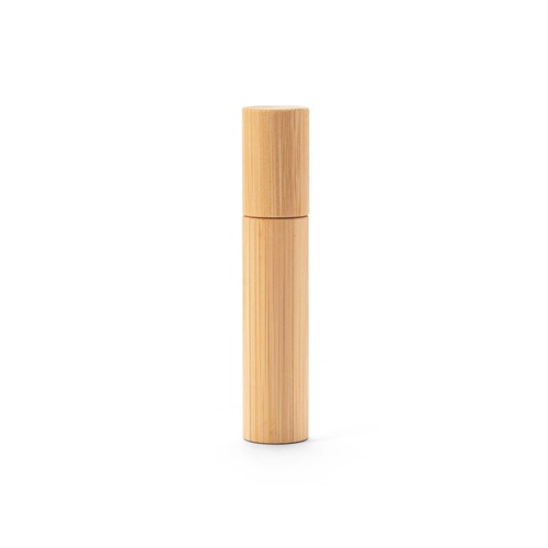 REESE. Atomizador de perfume recarregável, com invólucro em bambu natural