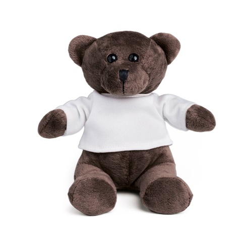 GRIZZLY. Peluche em formato de urso com t-shirt
