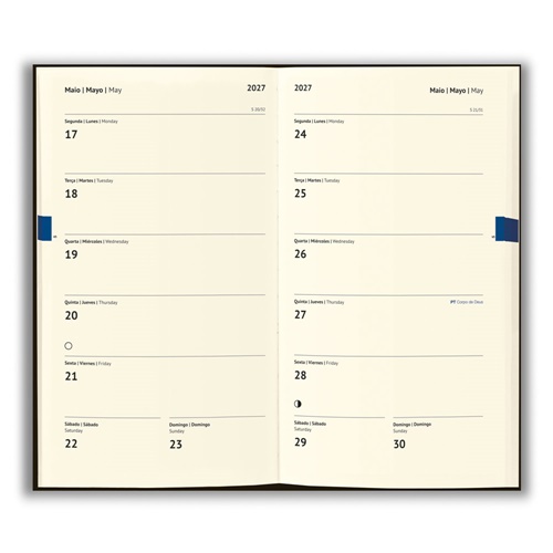 POMAR POCKET. Agenda em cortiça