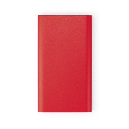 CASSINI. Power bank 4'000 mAh com carregador wireless 5W em alumínio reciclado (100% rAL)