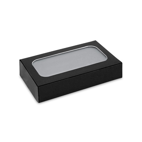 CASSINI. Power bank 4'000 mAh com carregador wireless 5W em alumínio reciclado (100% rAL)