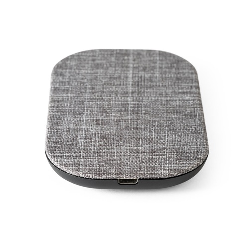 RENEWAL CHARGER. Carregador wireless rápido 10W em PET reciclado (100% rPET)