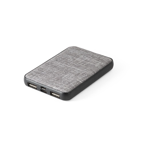 RENEWAL BATTERY. Power bank 5'000 mAh em PET reciclado (100% rPET)