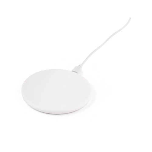 SOVERY. Carregador wireless rápido 10W em ABS reciclado (100% rABS)