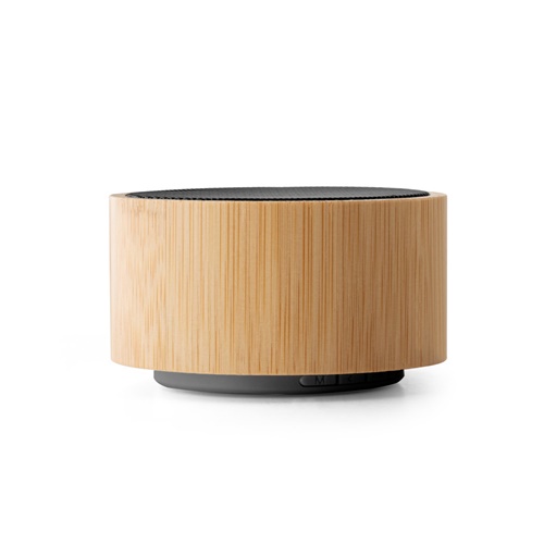ARBER. Coluna de som portátil de 3W com 4h de autonomia em bambu e ABS reciclado (100% rABS)