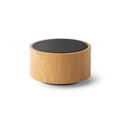 ARBER. Coluna de som portátil de 3W com 4h de autonomia em bambu e ABS reciclado (100% rABS)