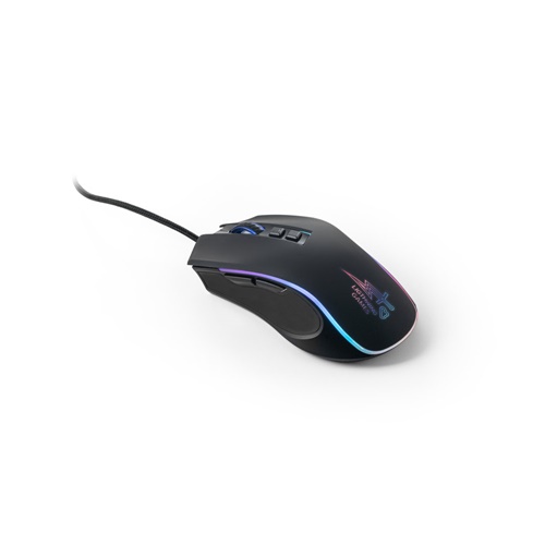 THORNE MOUSE RGB. Rato gaming com cabo 1.5m e luzes LED RGB em ABS