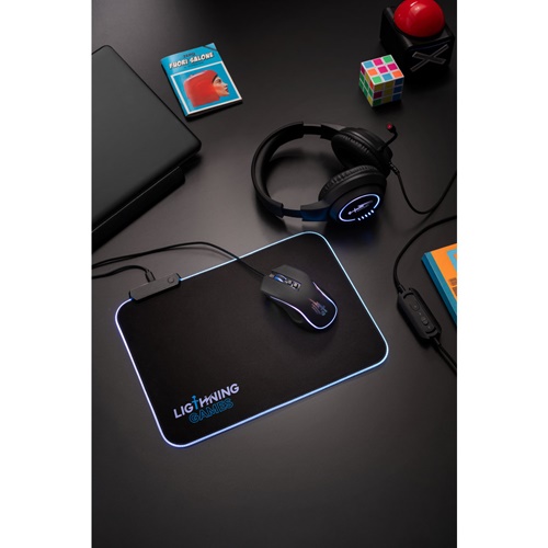 THORNE MOUSE RGB. Rato gaming com cabo 1.5m e luzes LED RGB em ABS
