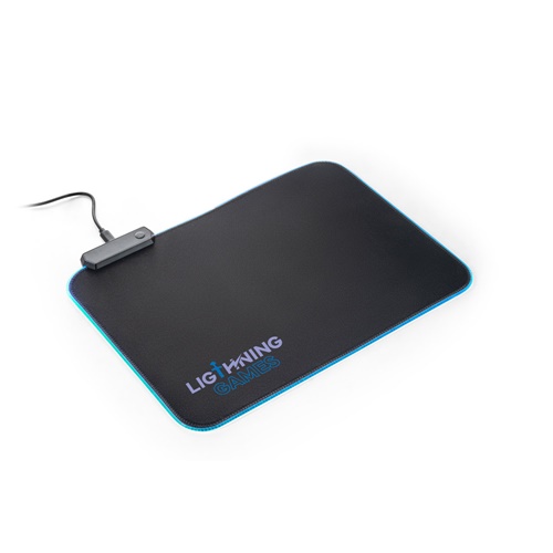 THORNE MOUSEPAD RGB. Tapete para rato gaming com luzes LED RGB em poliéster