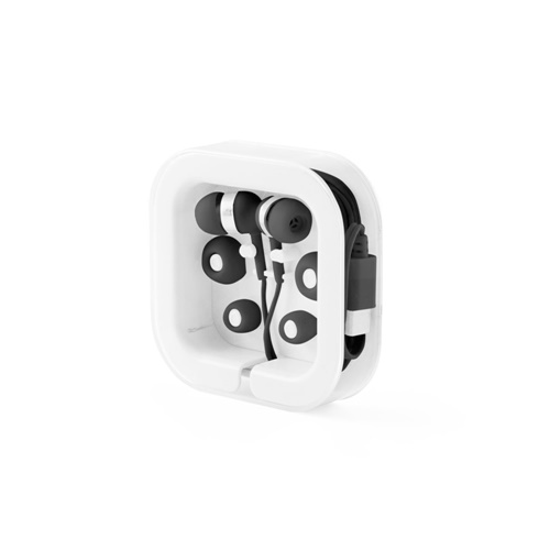 PRESLEY. Auriculares com cabo USB-C 1.2 m e microfone incorporado em ABS