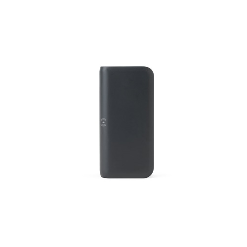 BECKER 20. Power bank 20'000 mAh em ABS reciclado (100% rABS) com carregador wireless super rápido 15W