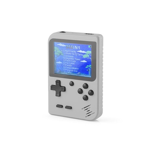 BOWSER. Consola de jogos portátil com 256 jogos clássicos