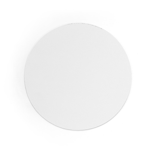 BLAIR ROUND. Tapete de rato de formato redondo com base em borracha