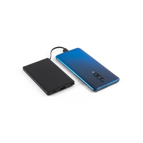 WIGNER. Power bank 4'000 mAh em ABS reciclado (100% rABS)