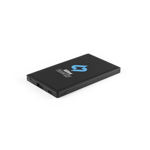 WIGNER. Power bank 4'000 mAh em ABS reciclado (100% rABS)
