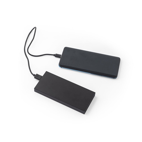 DOROTHY 5. Power bank 5'000 mAh em alumínio reciclado (100% rAL)