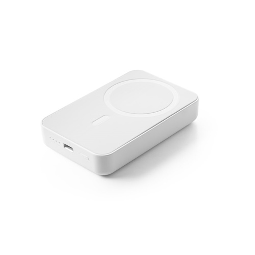 AMPERE 10. Power bank magnética 10'000 mAh com carregador wireless super rápido 15W em ABS reciclado (100% rABS)
