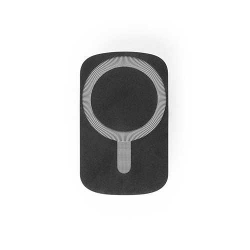 KOCH. Suporte de smartphone para automóvel com carregador magnético wireless 15W em ABS reciclado (100% rABS)