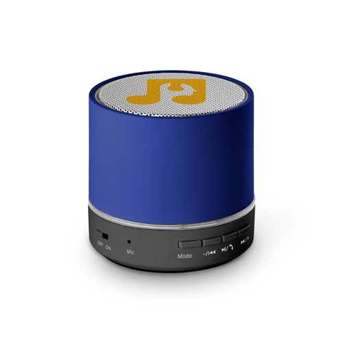 RE-PEREY. Coluna de som portátil de 3W com 4h30m de autonomia em ABS reciclado (100% rABS)