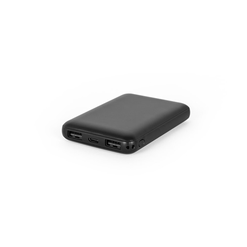 LEAKEY 5. Power bank 5'000 mAh em ABS reciclado (100% rABS)