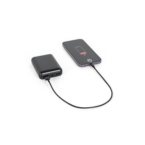LEAKEY 10. Power bank 10'000 mAh em ABS reciclado (100% rABS)