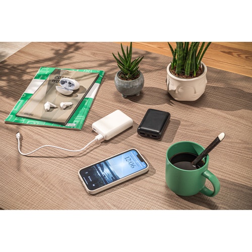 LEAKEY 10. Power bank 10'000 mAh em ABS reciclado (100% rABS)