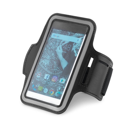 CONFOR. Braçadeira em PU e soft shell para smartphone 6'5''