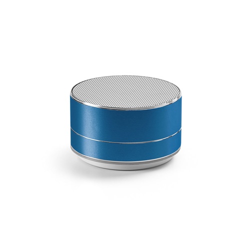 FLOREY. Coluna de som portátil de 3W com 4h de autonomia em alumínio reciclado (100% rAL) e ABS reciclado (100% rABS)