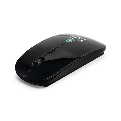 BLACKWELL. Rato sem fios a pilhas em ABS reciclado (100% rABS)