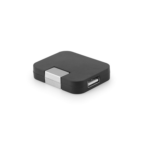 JANNES. HUB com 4 portas USB-A em ABS