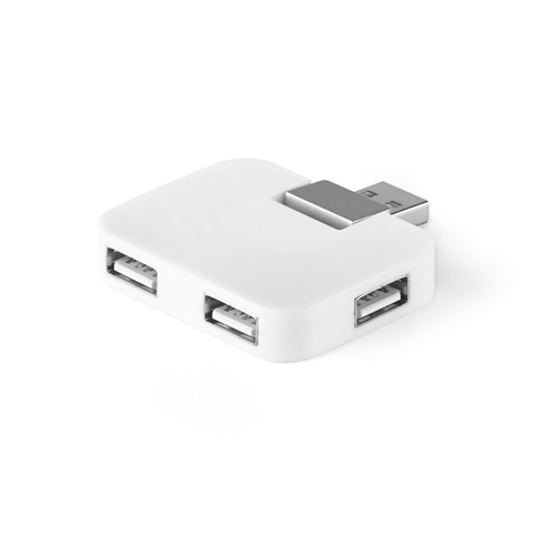 JANNES. HUB com 4 portas USB-A em ABS