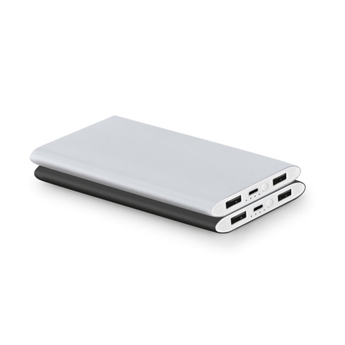 NOBEL. Power bank 7'200 mAh em alumínio reciclado (100% rAL)
