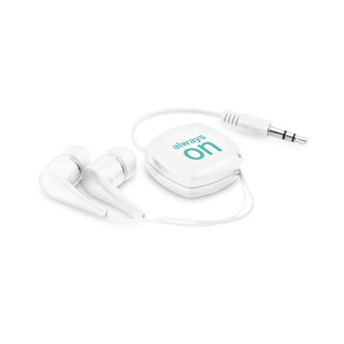 PINEL. Auriculares retráteis com cabo 0.75 m em ABS