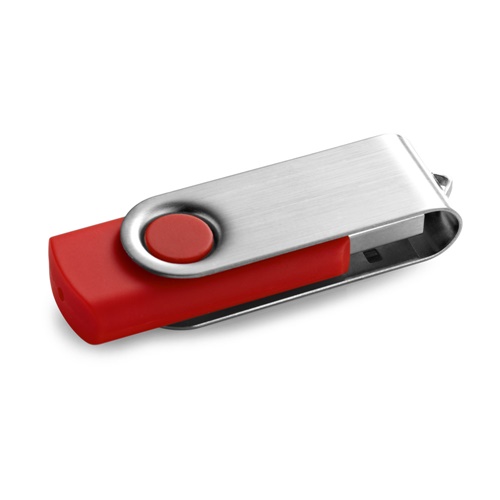CLAUDIUS 16GB. Pen Drive USB de 16 GB com clipe em metal