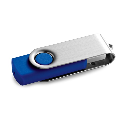 CLAUDIUS 32 GB. Pen Drive USB de 32 GB com clipe em metal