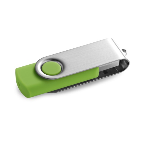 CLAUDIUS 4GB. Pen Drive USB de 4 GB com clipe em metal