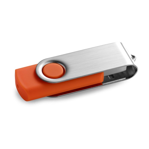 CLAUDIUS 4GB. Pen Drive USB de 4 GB com clipe em metal