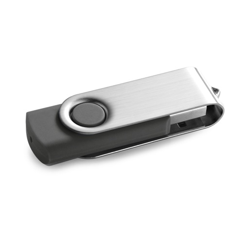 CLAUDIUS 8GB. Pen Drive USB de 8 GB com clipe em metal
