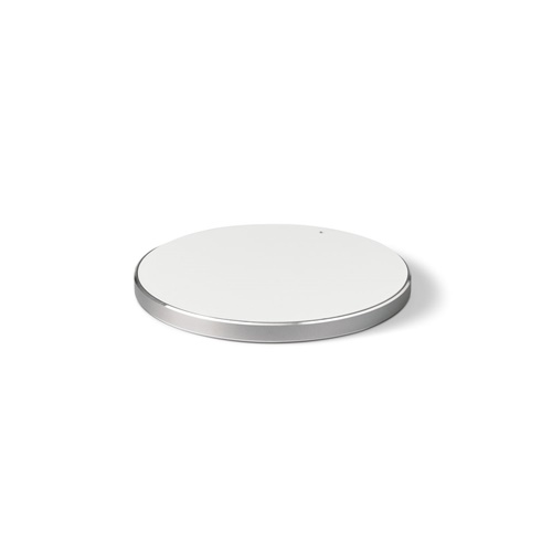 JOULE. Carregador wireless rápido 10W em ABS reciclado (100% rABS) e alumínio reciclado (100% rAL)