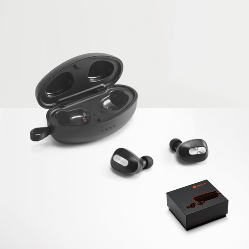 DESCRY. Auriculares wireless em metal e ABS
